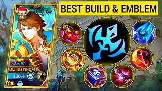 BEST BUILD & EMBLEM XAVIER BEYOND THE CLOUDS !!! BUILD XAVIER 2023 🔥