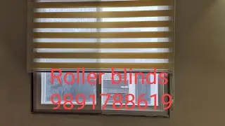 Modern look aur perfect light control ke liye premium Roller Blinds.9891788619 #rollerblinds 