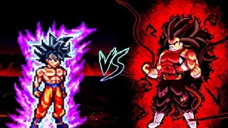 Mastered Ultra Instinct Goku VS Cumber V5 (all form) in Mugen