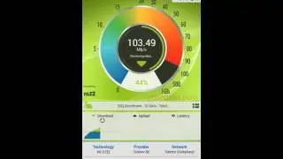 Vodafone (UK) 4G roaming test in Sweden - nPerf