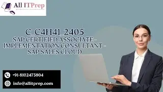 C_C4H41_2405 Sample Questions & Key Concepts | SAP Sales Cloud Implementation
