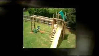 MIGHTY SWINGS Playsets Childrens Custom Wooden Backyard Swing Set