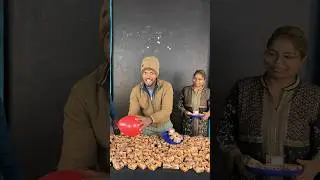 Balloon + Parle-G = Pure Chaos! #games #challenge #shorts