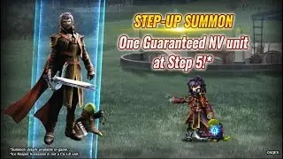 【FFBE】Summon NV unit, Ice Reaper Kurasame with Super Limit Burst!【Global】