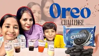 Oreo Challenge Vlog l Oreo Challenge Video l Oreo Biscuits l Oreo Shake l Oreo lce Cream