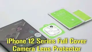 iPhone 12 Pro Max Best Camera Lens Protector Full Cover Glass Guard Protection