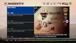 Madden 18 Ultimate Team Информация о Madden Harvest Как получить БЕСПЛАТНО Майкла Ирвина 93 в целом