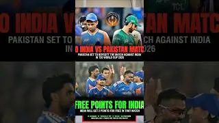 #T20WorldCup2026 #IndVsPak #CricketNews #PakistanBoycott #TeamIndia #CricketShorts #BreakingNews