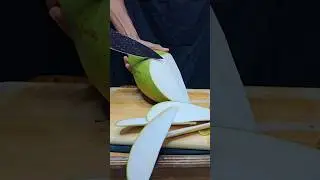 fantastic coconut pencil cut #satisfying #asmr