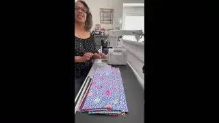 GO me Review 2022 making a Kaffe Quarter Stacker Quilt Top