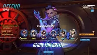 First time playing sombra in OVERWATCH