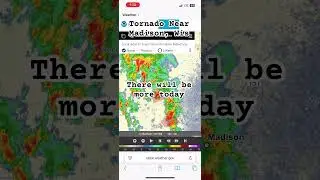 Tornado Near Madison #tornado #severeweather #dangerous #outside #foryou #hobby #fun #tree #arborist