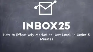 (Webinar) Inbound Lead Engagement in Under 5 Minutes with INBOX25