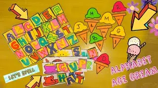 Educational Games For Kids Best Learning videos For Kids  Paper Alphabet Learn A to Z Let`s spell