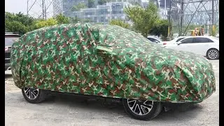 Автомобильный чехол - накидка от дождя и солнца Car cover - cape from rain and sun #car #automobile