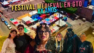 FESTIVAL MEDIEVAL EN GTO || XX AÑOS DE HISTORIA ⚔️🦉🏰🔥