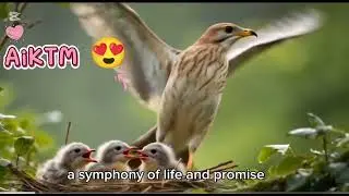 Beautiful AI Birds in Nature 🐦 | Relaxing & Peaceful Video