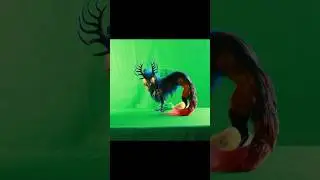 Empyreal Dragon Animation #dragon #animation #stopmotionanimation #stopmotion #artdoll #puppet #doll