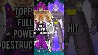 Toppo vs hit dragon ball super &diams;️