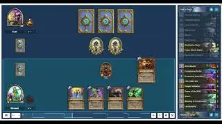 ProGaming - Hearthstone, Token Druid(2697) vs Deathrattle Priest(2795) by Yedi and Mismal, Ranked...