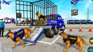 US Police Dog Transporter Truck Simulator Games - Android Game