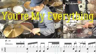 Ron Kenoly - You're My Everything Drum Cover Free Drum Score (angle changed edit 화면전환편집)
