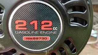 Repowering the old tiller with a predator 212.
