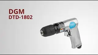 DGM DTD-1802 Pneumatic drill with reverse