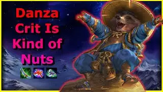 DANZA CRIT BUILD ACTUALLY CLAPS | Smite Season 8 Conquest