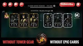 Fatal Elder Wind Tower 195 & Reward 🎮 Mortal Kombat Mobile▫️MK Mobile #mortalkombatmobile #mkmobile