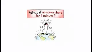 What If Earth Lost Its Atmosphere for 1 Minute?