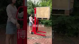 electric forklift#electric stacker #small electric forklift #electric truck #loading and unloading