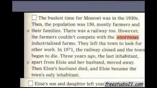 Unit 3 | чтение и перевод текста о городке Monowi | с.28-29