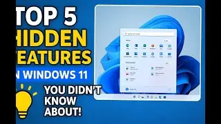 💻Windows 11 Secret Features | 5 Hidden Tricks You Must Try!