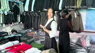 Tibetan Refugee Sweater And Jacket Market, Gujarat Meshana || Mini Vlog Shooping #@ilafamilyvlog 