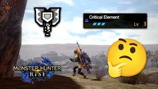 [MHRise] - Critical Element with Charge Blade, is it worth ?