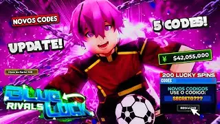 BLUE LOCK RIVALS: SAIU!! 5 NOVOS C&Oacute;DIGOS +TODOS CODIGOS DO BLUE LOCK RIVALS UPDATE