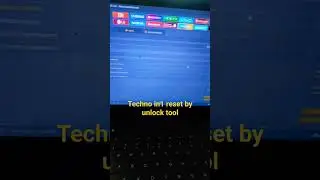 techno in1 reset by unlock tool