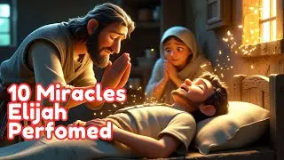10 Miracles Elijah Performed |Bible Stories  | Powerful Acts of God Revealed! 🔥