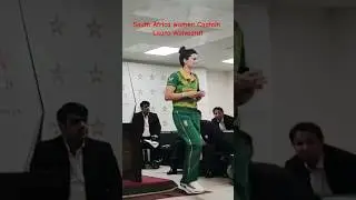 South Africa women cricket team Captain Laura Wolvaardt @k1tvurdu #cricket #pakvssa #sports #nbs