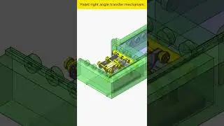 Pallet right angle transfer #machine #manufacturing #mechanism #engineering #automation