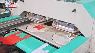 DABA Machine DBZD-500X2TSHB Double-Lane Hot-Cutting Vest Bag Making Machine with Bundling Machine