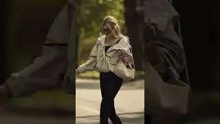 🌟 Elegant Beauty: Graceful Walks in Street Fashion #GracefulWalk #BeautyInMotion