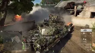 Battlefield 5 Tiger Tank Gameplay Arras (No Commentary PS4)