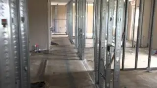 Joseph G. Landry II, DDS, FAGD - Seville, OH Dentist - Framing for rooms at new office