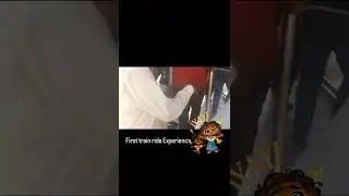 Kids first local train experience