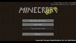 Minecraft Infdev 20100227-fuckyou