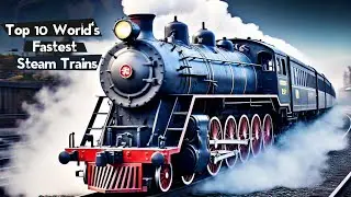 Top 10 Fastest Steam Trains in the World 🌍