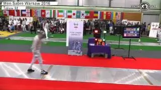 FE M S Individual Warsaw WC 2016 T32 01 red IBRAGIMOV RUS vs AGRESTA BRA