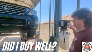 LX570 Oil Change and Inspection